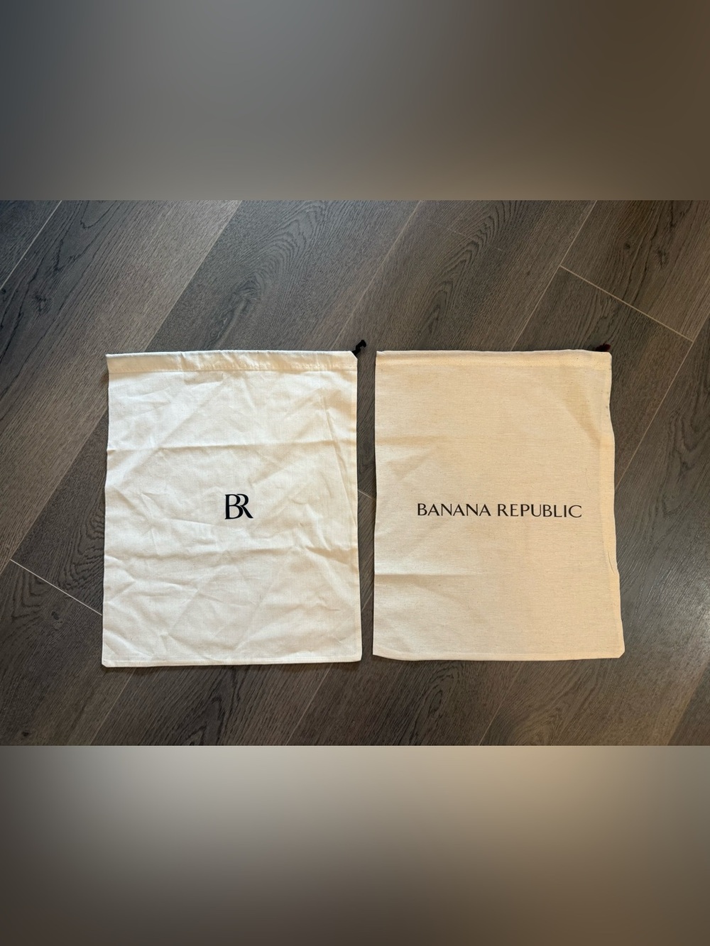 Lot of 2 - Banana Republic shoe dust bags